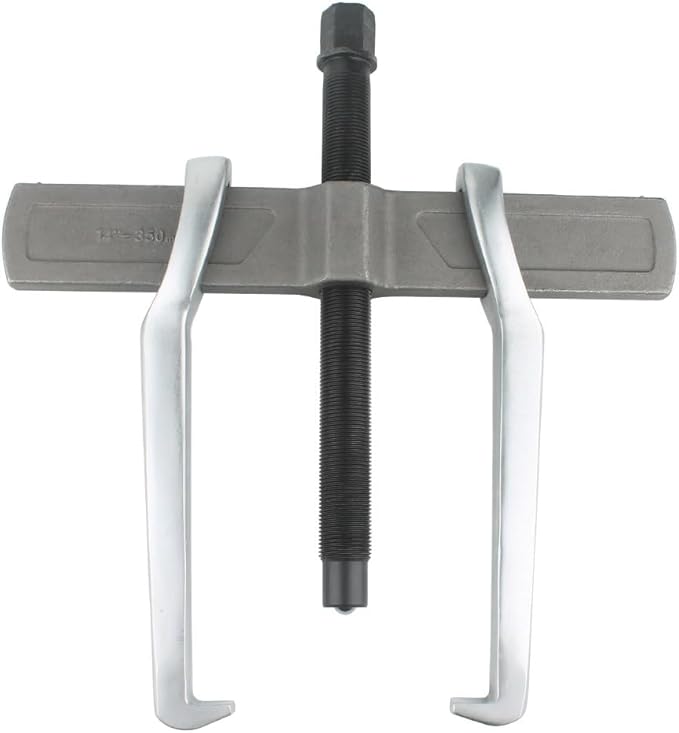 14 Inch 2-Jaw Gear Puller, 2 Jaw Bearing Puller CR-V Gears Puller, Removal Adjustable Tool for External Internal Pulling, Puller Tool Separate Lifting Device
