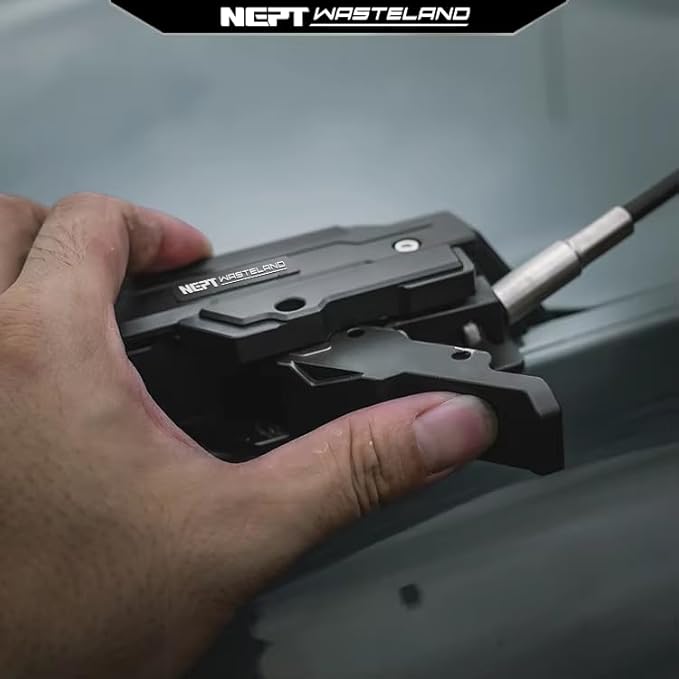 Replacement Rainforest Branch Linkage Mechanism for Bronco, Specific Premium Al-Mg Alloy Rainforest Branch Linkage Mechanism with Cable for 2021~2025 Ford Bronco 2/4 Door Off-Road Exterior Accessories