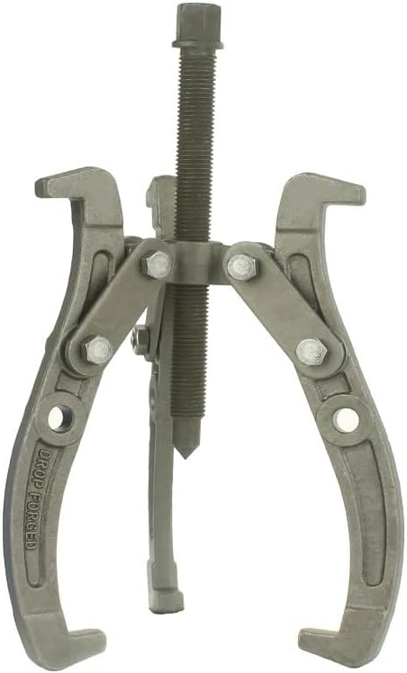 8" Gear Puller,3 Jaw Puller for Pulley Gear Bearing Flywheel Removal,2 Jaw / 3 Jaw Puller with Reversible Jaws, Bearing Puller Suitable for Automotive Repair and Industrial Maintenance (8in)