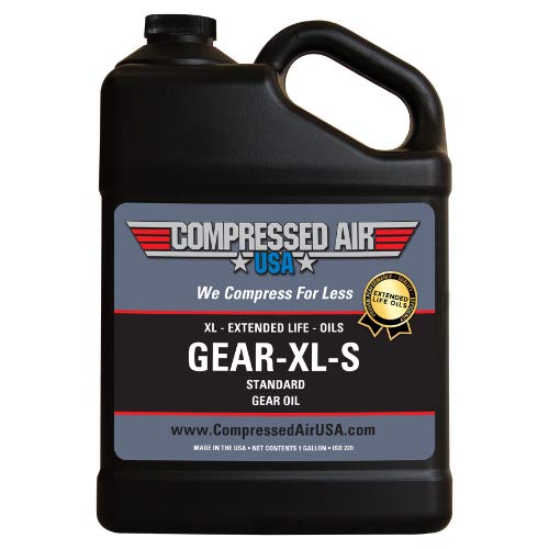 Standard Extreme Pressure Gear Oil for Gear Boxes and Worm Gears - CompressedAirUSA - XL - Extended Life Oils (1 Gallon)