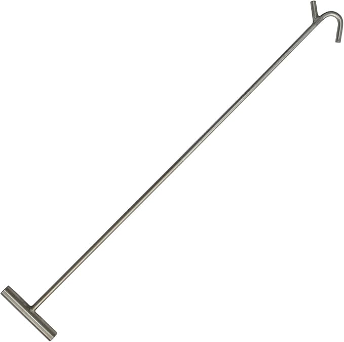 5th Wheel Pin Puller,Portable Stainless Steel Type S-Hook 32 inch,1pack