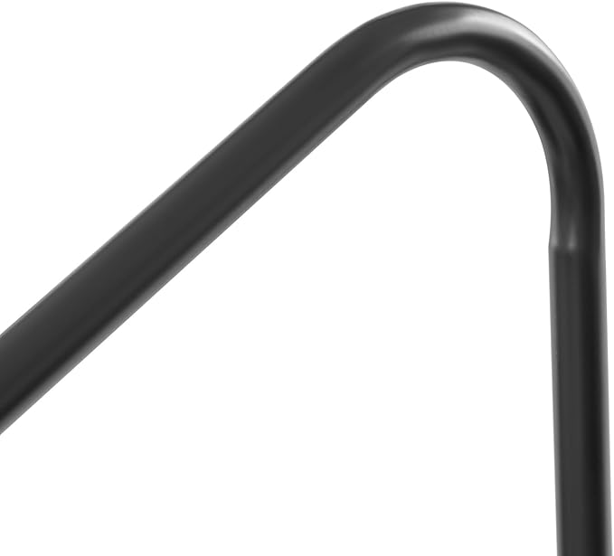 6-Step RV Steps with Handrail, Heavy Duty Carbon Steel Freestanding Outdoor Stairs for RV Camper Mobile Home Pool Hot Tub, Portable Staircase (6 Steps)