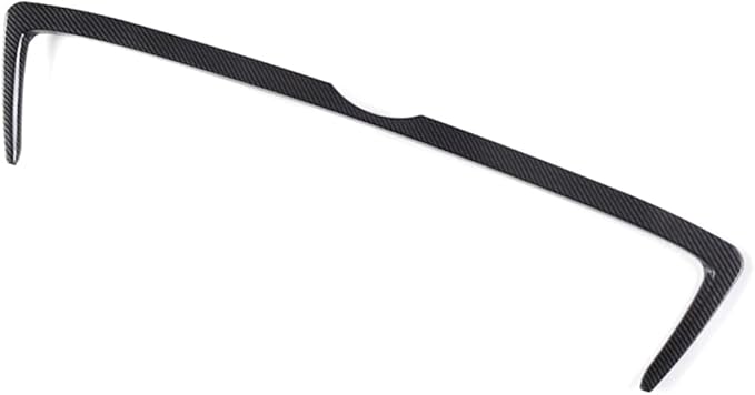 Car Accessories Tail Gate Grille Decoration Protector Guard Plate Fit For Toyota C-HR CHR 2018-2023 Rear Exterior Trunk Streamer Cover Trim Carbon Fiber ABS 1 PC