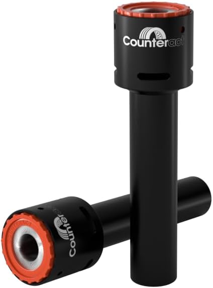 Counteract SBCT13 Wheel and Hub Stud Cleaning Tool, Cleans Surface Rust, Corrosion, Debris on Commercial Trucks and Bus, Fits Inserts SBR12, SSBR13, SBR14, SBR16 Includes 13mm