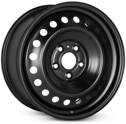 For 2021-2025 Jeep Grand Cherokee 18 Inch Powder-Coated Black Steel - Genuine OEM Rim - Road Ready SUV Wheel