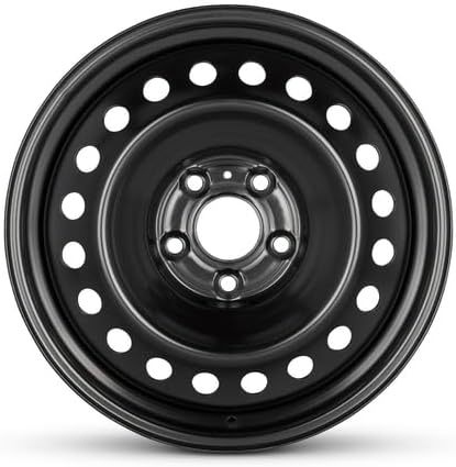 For 2021-2025 Jeep Grand Cherokee 18 Inch Powder-Coated Black Steel - Genuine OEM Rim - Road Ready SUV Wheel