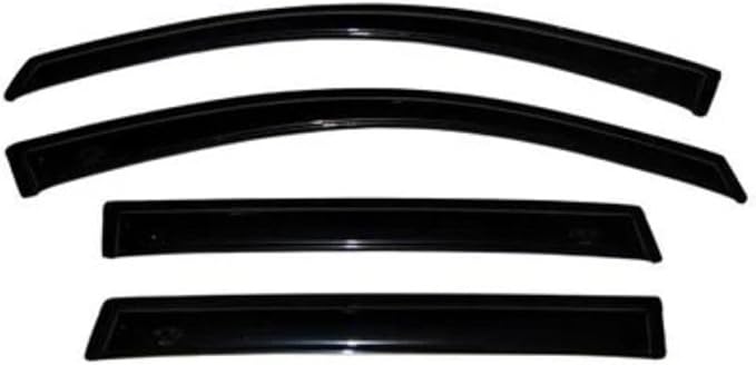 Auto Ventshade [AVS] Outside Mount Rain Guards for 1997 - 2017 Ford Expedition; 1998 - 2017 Lincoln Navigator; 2007 - 2017 Ford Expedition XL | Window Vent Visors, 4 pcs. - Smoke | 94233