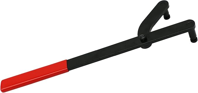 Universal Pulley Holder Camshaft Injection Pump Cam Sprocket Holding Wrench Tool Compatible with Audi, Dodge, Ford, GM, Honda,Mazda,Rover,Toyota,Volvo