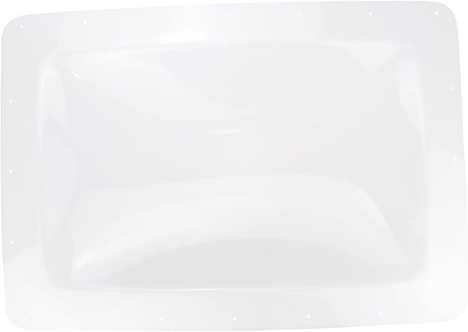 RV Skylight Replacement Cover 18”x26” Fitting 14" x 22" Rectangle UV Resistant Shatterroof for Camper Trailer Roof Skylight, Isolate Excess Heat, Universal Outer Dome