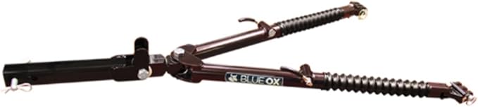 Blue Ox Ascent Tow Bar & Baseplate Combo with Electrical Cable Extension, EZ Light Wiring & Patriot Flat Tow Brake fits 2020 2025 Gladiator | Includes TrendsAuto Decal