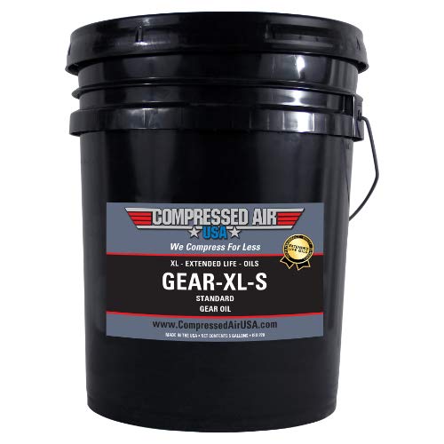Standard Extreme Pressure Gear Oil for Gear Boxes and Worm Gears - CompressedAirUSA - XL - Extended Life Oils (5 Gallon)