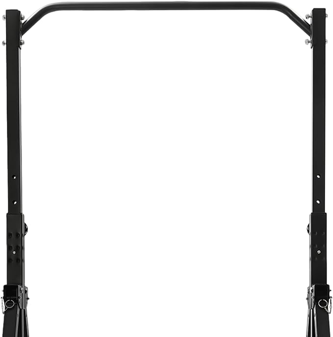 440lbs Foldable Pull Up Station, Height Adjustable Pull Up Bar for Home Gym, Multi-Function Workout Training Equipment