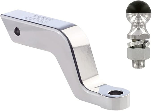 ANDERSEN HITCHES | Alumistinger | Aluminum Heavy Duty Hitch for Trucks | Trailer Hitch | 6,000 lb. GTWR & 600 lb. Tongue Weight | 4" Drop/2" Ball | 3506