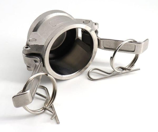 1/2'' Dust Cap - Stainless Steel 316 Type DC - Industrial Use, Durable, Corrosion Resistant, Quick Connect and Disconnect