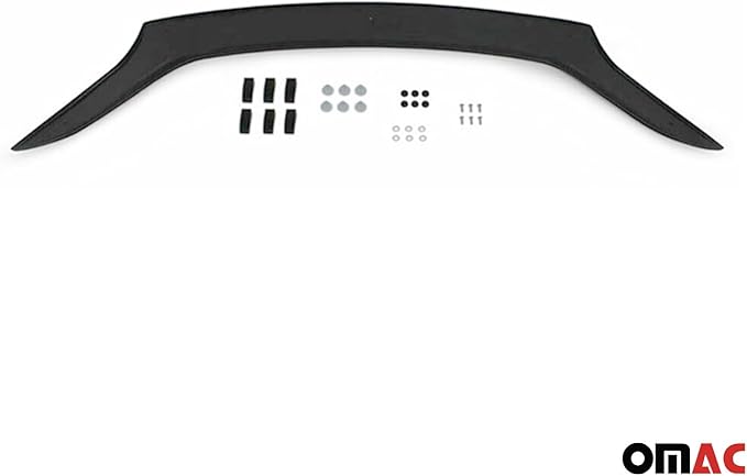 OMAC Front Bug Shield Hood Deflector Guard for Kia Sportage 2017-2022 Black Smoke