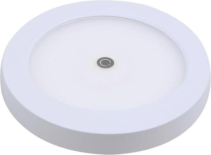 Facon 4.62-Inch 12V LED RV Ceiling Dome Light with Touch Dimmer Switch, 3000K/4000K Adjustable Color Temp, 12Volts Interior Light for RV Motorhome Camper Marine, ETL Listed