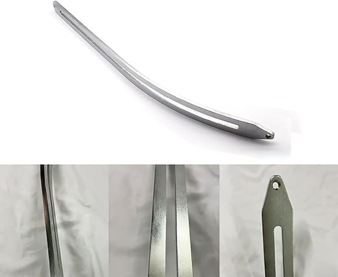 Auto Dent Repair,Car Front Fender Dings Remover,Paintless Bodywork Damage Removal,Big Size Curved Rod, 15 Pack Hook Rods Tools Kit for Car Body Dent Repair