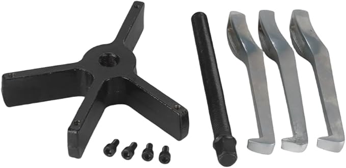 2 Jaw 3 Jaw Gear Puller, Heavy Duty Pulley Puller,Car Accessories Gear Bearing Flywheel Pulley Removal Tool,Gear Removal Tool Gear Puller (8inch)