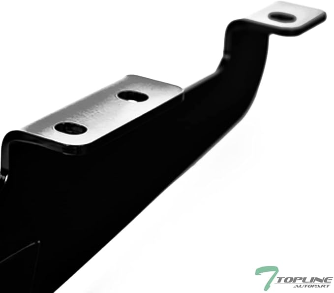 Class 3 III Black 2" Receiver Tube Rear Bumper Trailer Tow Hitch Towing Mount Compatible with 96-07 Dodge Caravan/Grand Caravan/Chrysler Town & Country / 00-03 Voyager / 96-00 Plymouth Voyger