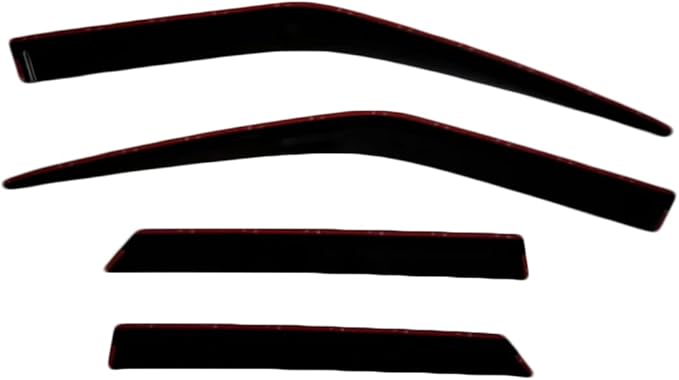 2019-2025 Tape-On Rain Guards for Chevrolet Blazer (Crossover) Side Window Visor Deflectors LT RS Premier Durable Tinted Shades 2020 2021 2022 2023 2024