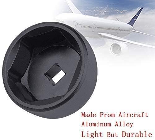 10PCS Oil Filter Wrench Set for Toyota,BMW, Mercedes, VW, Oil Filter Socket Set Includes 24mm,27mm,29mm,30mm,32mm,36mm,38mm, 64mm. Oil Filter Removal Tool for Oil Change