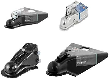 Ft. Knox Locks Curt Style Bumper Pull Coupler/Hitch Trailer Lock with Trimax Puck Lock