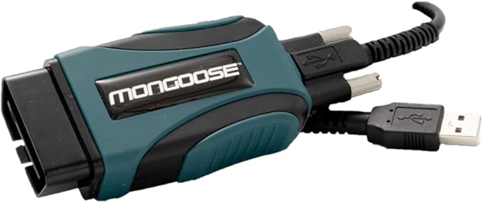 Opus IVS Mongoose-Plus J2534 OEM Vehicle Interface Cable - Honda/Acura OEM Reprogramming and Diagnostics