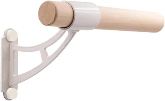 VITA Barre Wall-Mounted Single Ballet Barre, Archos, Wood | Fixed Height, Made in USA, Home, Studio or Gym Exercise Equipment for Kids & Adults | Dance, Fitness, Pilates