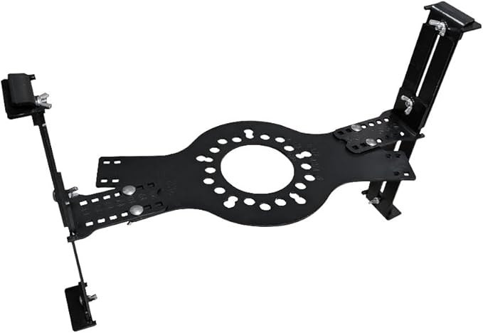 Wheel Fitment Tool, 14"-22" Wheel Fitment Simulator Tire/Rim Fit Size Measuring Mockup Tools, 5-Lug Wheel Bolt Pattern Simulator Wheel Offset Measuring Tool for Car