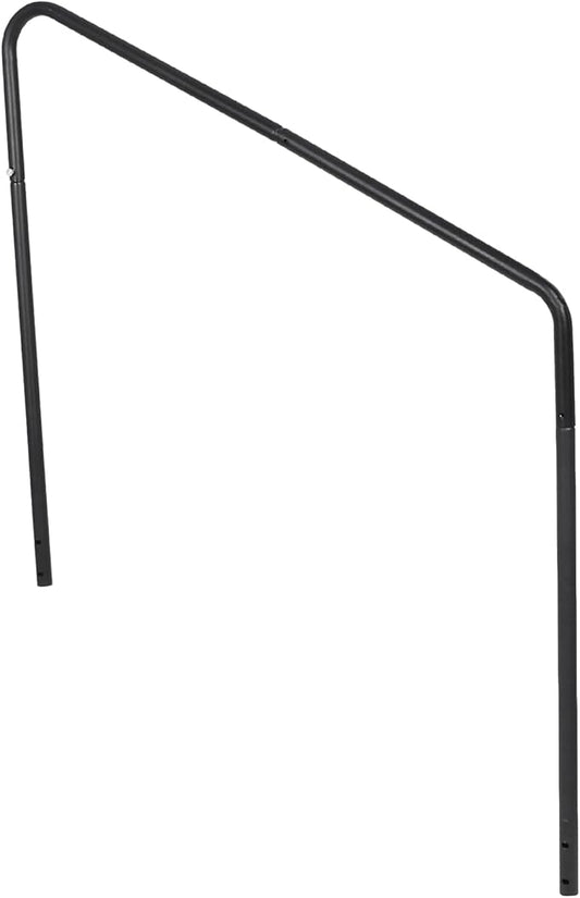 Assist Handrail for 4 RV Step Stairs,Hot Tub Steps with Handrail,Portable Step Ladder for Travel Trailer,Camper,Porch,Pet Stair,Outdoor Stairs with Non-Skid Tapes