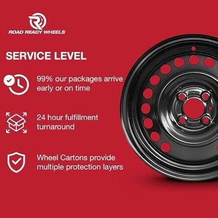 For 2023-2025 Honda CR-V 17 Inch Powder-Coated Black Steel Rim - OEM Direct Replacement - Road Ready SUV Wheel