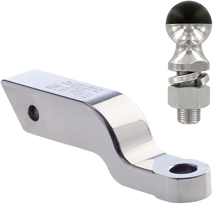 ANDERSEN HITCHES | Alumistinger | Aluminum Heavy Duty Hitch for Trucks | Trailer Hitch | 6,000 lb. GTWR & 600 lb. Tongue Weight | 2" Drop/2" Ball | 3502