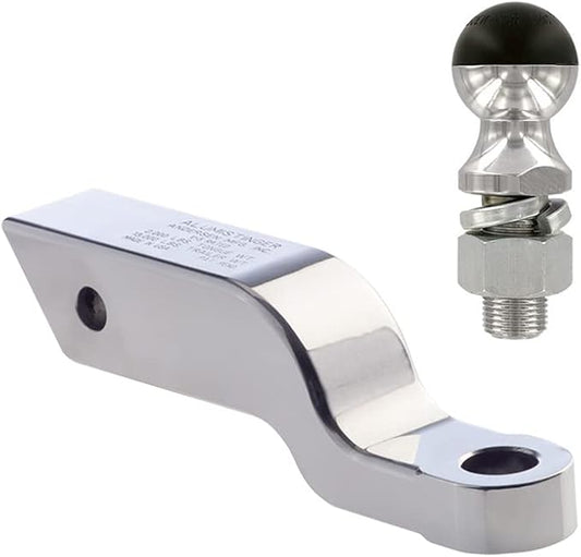 ANDERSEN HITCHES | Alumistinger | Aluminum Heavy Duty Hitch for Trucks | Trailer Hitch | 6,000 lb. GTWR & 600 lb. Tongue Weight | 2" Drop/2" Ball | 3502