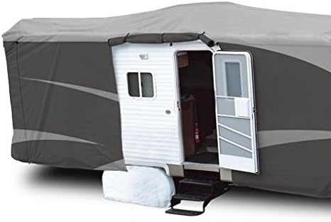 ADCO 52241 Designer Series SFS Aqua Shed Travel Trailer RV Cover - 20'1" - 22', Gray