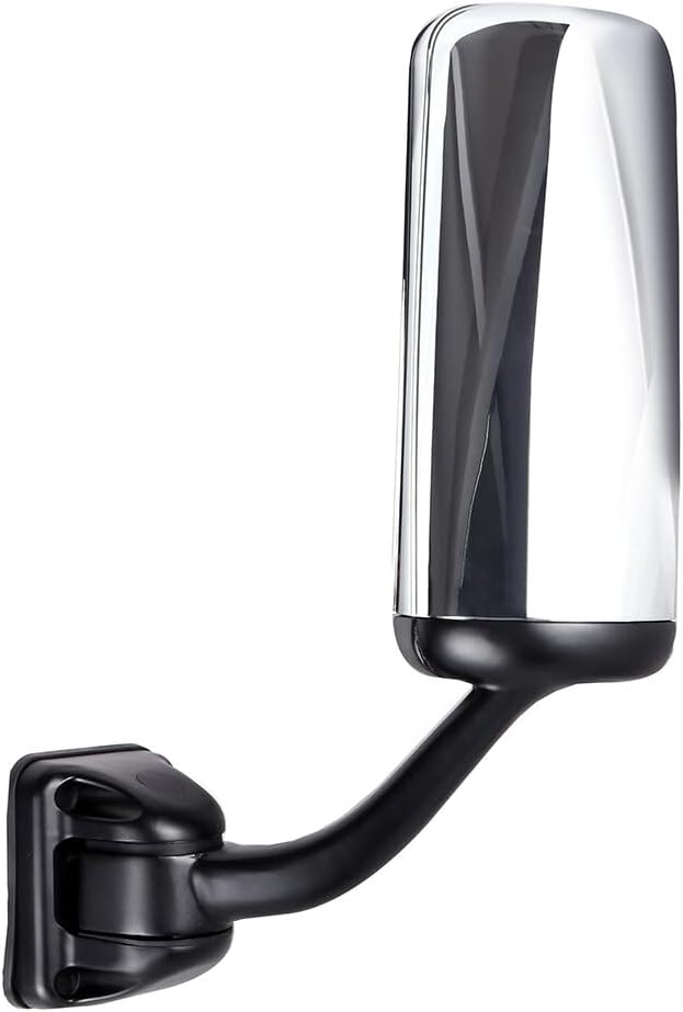 SCITOO Truck Hood Mirrors A Pair(Left Right Side Tow Mirrors) Side Tow mirrors compatible with 2008-2016 for Freightliner for Cascadia Truck with Chrome Housing