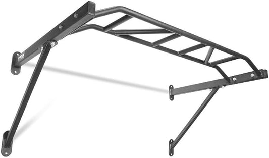 Titan Fitness HD Multi-Grip Wall Mounted Pull-Up Bar, 48" Wide Grip, Rated 600 LB, Strength Accessory