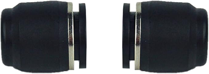 10PCS 1/4 Inch Tube OD Pneumatic Cap Plug Fitting, PPF-1/4 Plastic Push-in Connect Fitting