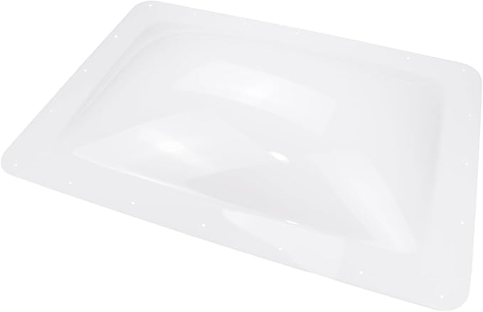 RV Skylight Replacement Cover 18”x26” Fitting 14" x 22" Rectangle UV Resistant Shatterroof for Camper Trailer Roof Skylight, Isolate Excess Heat, Universal Outer Dome