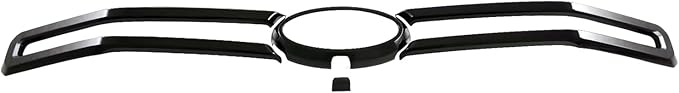 HIGH FLYING Car Exterior Accessories for Ford Ranger Wildtrack 2024 2025 Front Middle Grille Insert Bumper Overlay ABS Gloss Black 4pcs