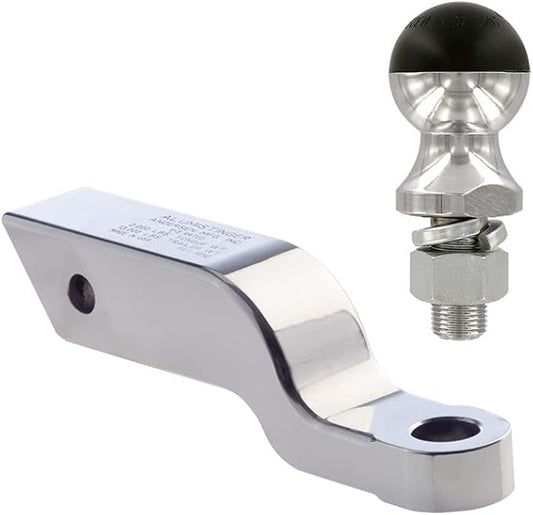 ANDERSEN HITCHES | Alumistinger | Aluminum Heavy Duty Hitch for Trucks | Trailer Hitch | 6,000 lb. GTWR & 600 lb. Tongue Weight | 2" Drop/2-5/16 Ball | 3504