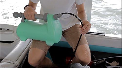 AirPower America LiquiVac MarinaPro 5000MP 8Qt Fluid Extractor, Oil and Gas Pump for Boats, Small Engine, Lawn Mower, Garden Tractor, Generator, Snow Thrower