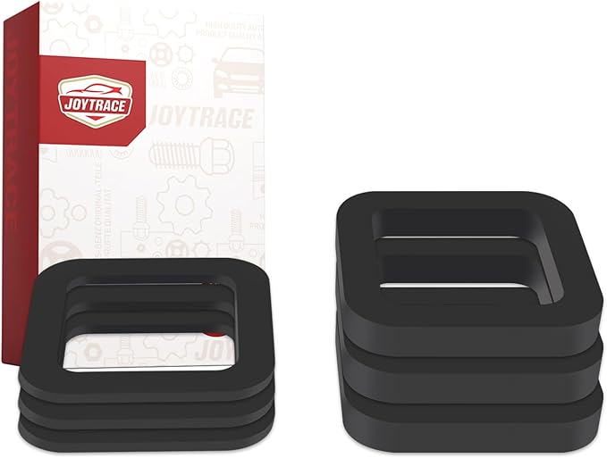 6 Pack - Multiple Size Combination，2.5 Inch Hitch Receiver Silencer Pad ，Effectively Reduce The Noise Disturbance- Compatible with Most 2.5 Inch Trailer Hitch Receiver