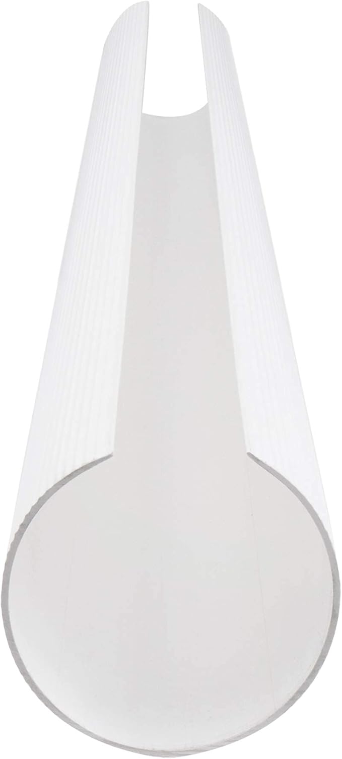 RecPro RV Patio Awning Cover Kit | 50" Segments Overlap to Protect Awning Fabric | White, Gray, Tan | Kits Up to 24 Feet | Made in USA (5-pc - Fits Awnings up to 20ft, White)