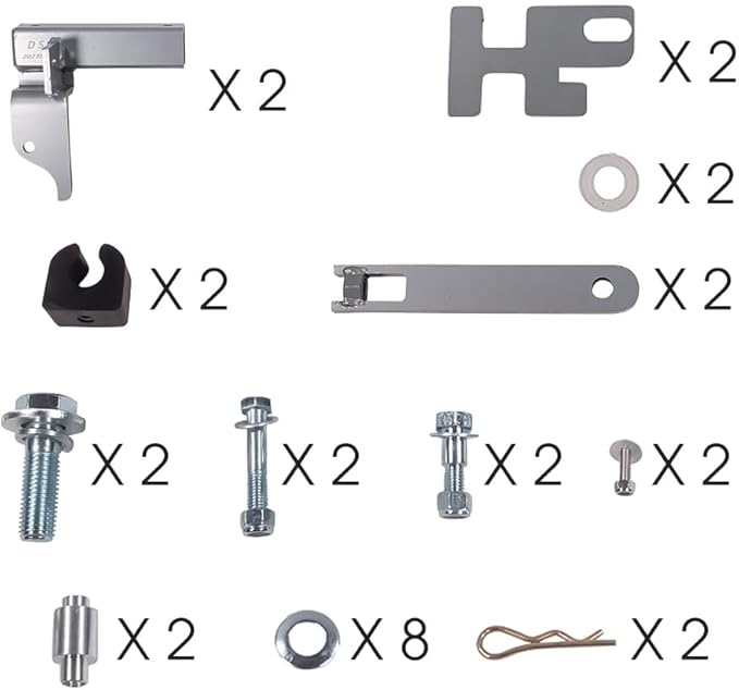 Mytee Products Medium Model Deer Grille Guard Compatible for T660 (2022) with Brackets - 84-2/5"x10"x42-3/5" Heavy Duty Polished Stainless Steel Grille Guard for Trucks