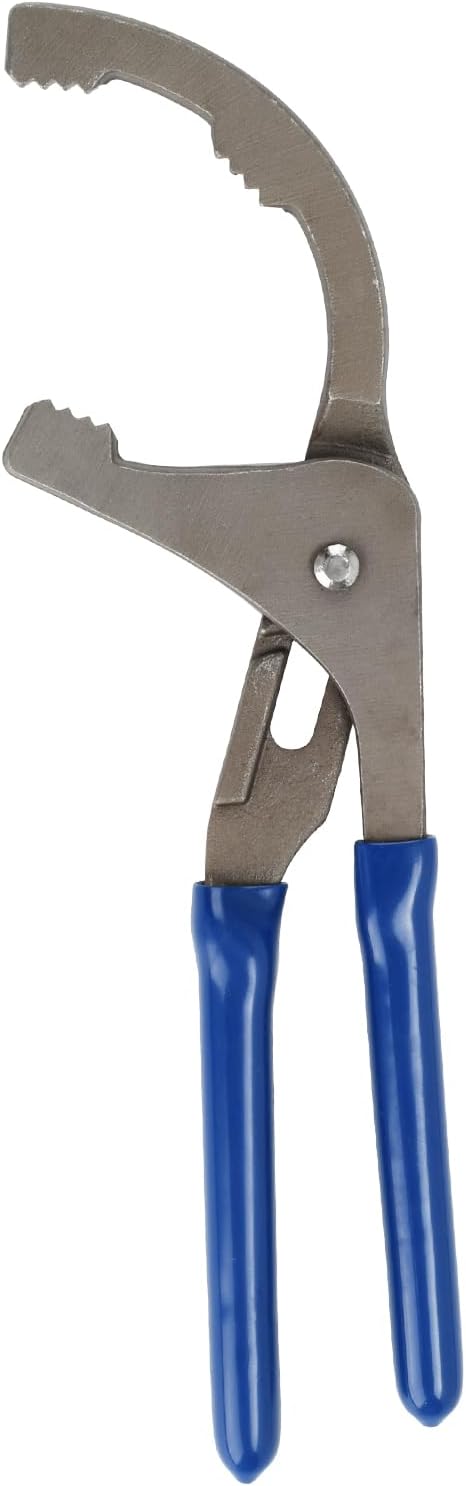 Oil Filter Wrenches, 9 Inch Adjustable Oil Filter Pliers, Automotive Oil Filter Removal Tools for Engine Filters, Cars, and Trucks