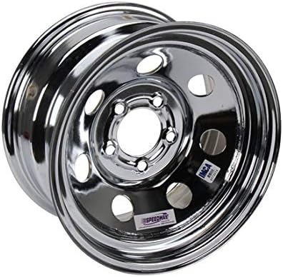 15 x 8 IMCA Chrome Wheel 2 BS, Non-Beadlock, 5 on 4-1/2