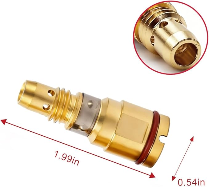 5-PK Gas Diffuser D-M250 Replacement for Miller AccuLock MDX-250 guns Millermatic 212,235,250,251,252,255 Mig Welder