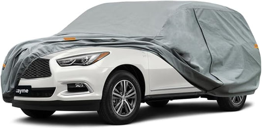 Kayme Heavy Duty SUV Car Cover Custom Fit Infiniti QX60 Waterproof All Weather for Automobiles, Full Exterior Covers Sun Rain UV Protection.（Deliver About 3-10 Days）