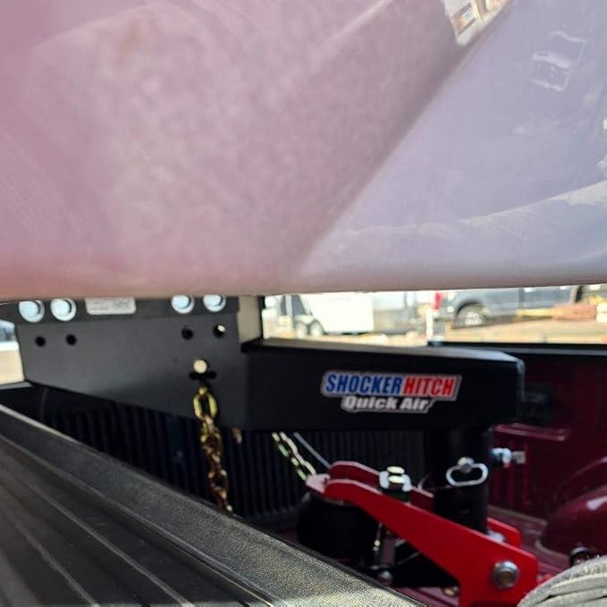 Shocker Quick Air® 5th Wheel to Gooseneck Air Hitch & Shift Lock Coupler Conversion Kit, Fits Lippert Turning Point - 24,000 lbs GTW