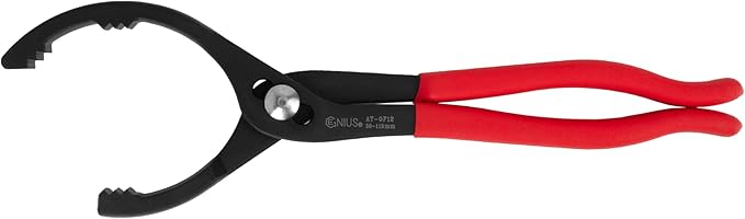 GENIUS TOOLS Heavy Duty Oil Filter Pliers 50～115mm AT-OF12